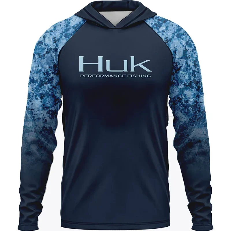 Men'S Fashion Over 50 - HUK Рыболовная футболка с длинным рукавом