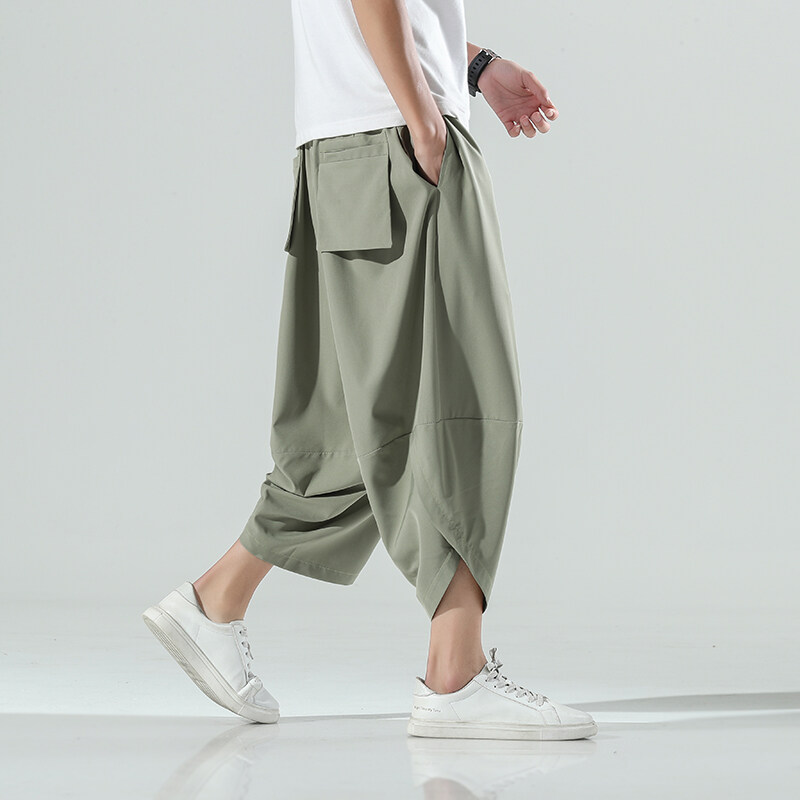 Men'S Fashion Pants 2025 - Летние мужские брюки-шаровары в китайском стиле