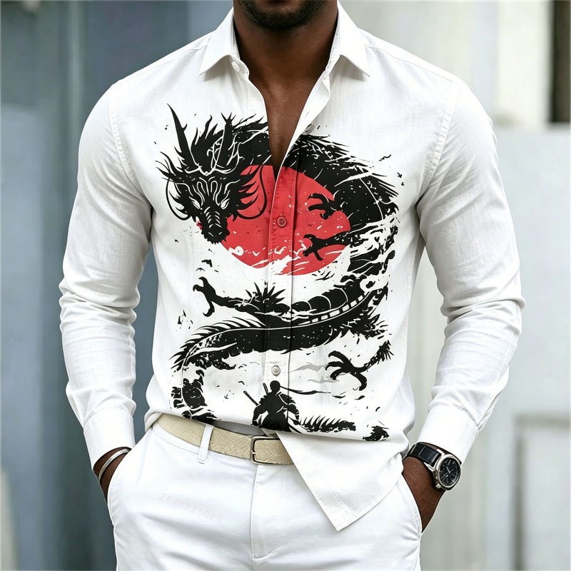 Men'S Fashion Course - Новая мужская рубашка 2026 года: белая,