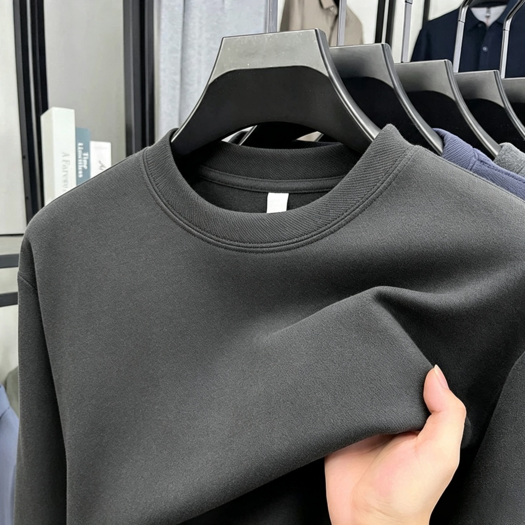Men'S Fashion Brand - Мягкая хлопковая мужская футболка с длинным