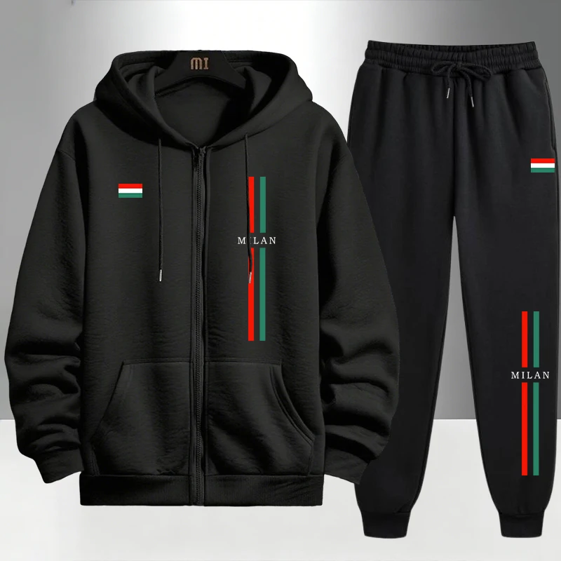 Jogger Sweatpants Men - Мужской спортивный костюм 2026 года с