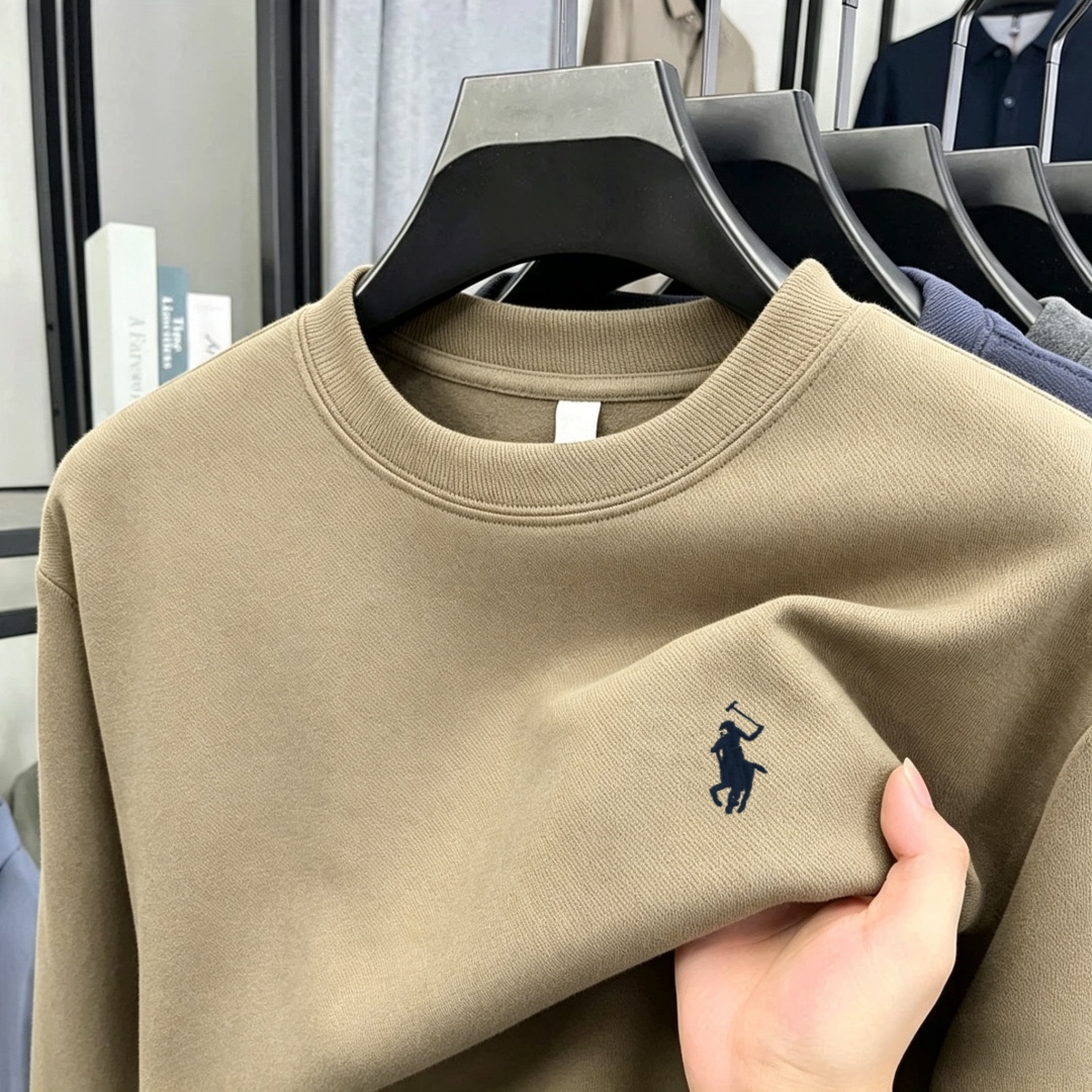 Men'S Fashion Brand - Мягкая хлопковая мужская футболка с длинным