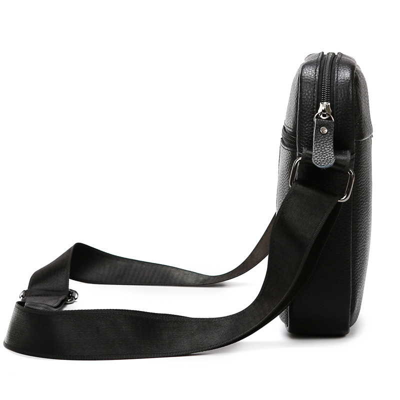 Мужская деловая кожаная сумка  – обзор и цена Fashion Harness Men
