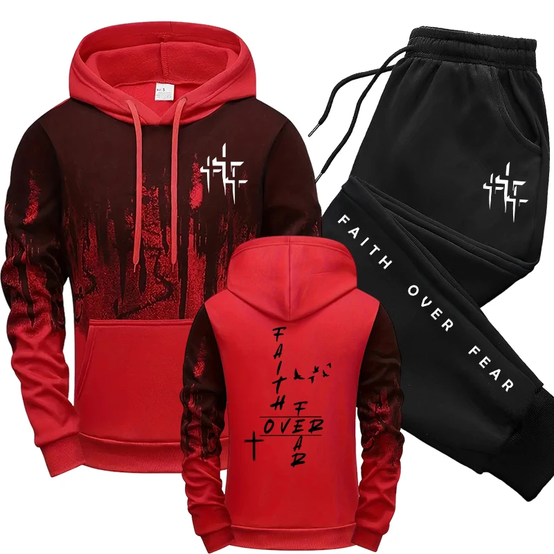 Мужской спортивный костюм-двой – обзор и цена Jogger Sweatpants Men
