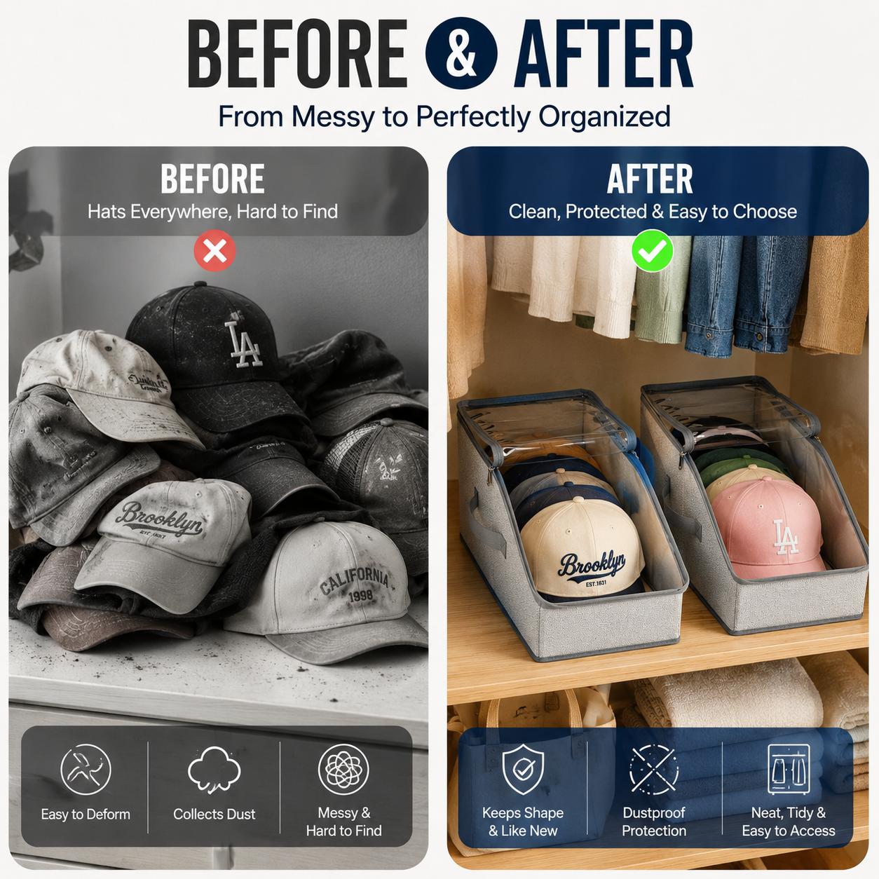 Органайзер для бейсболок с про – обзор и цена Trucker Hat Cap