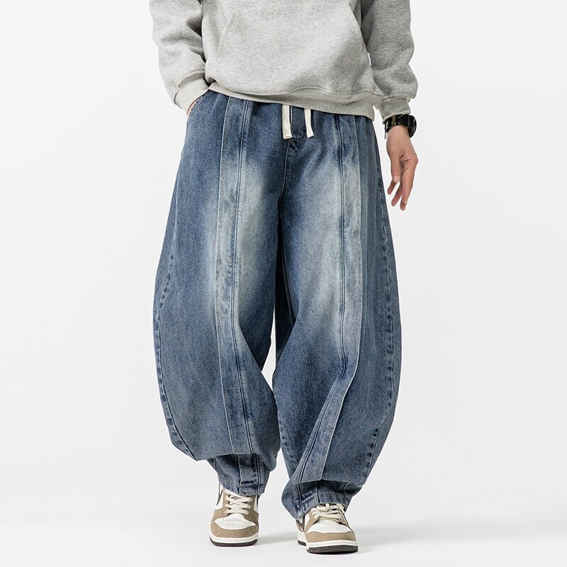 2025 Новые винтажные шаровары, – обзор и цена Men'S Fashion Pants 2025