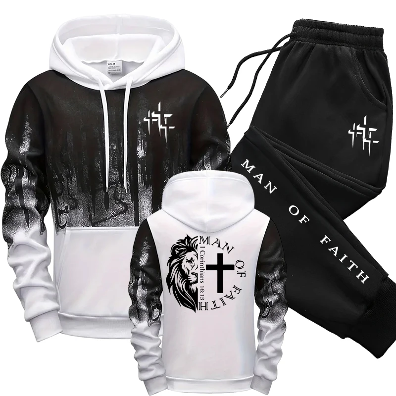 Мужской комплект с принтом «Му – обзор и цена Jogger Sweatpants Men