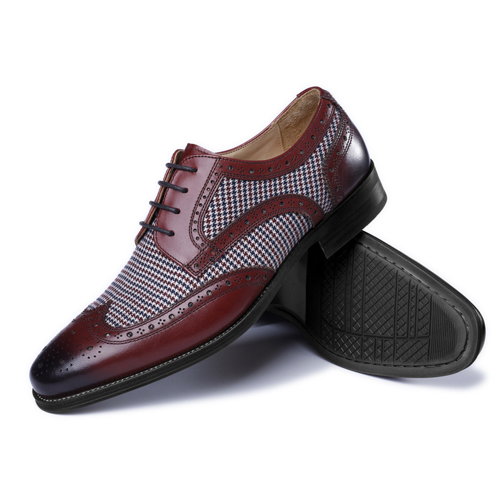 Мужские туфли оксфорды из мягк – обзор и цена Oxford Shoes Brogue